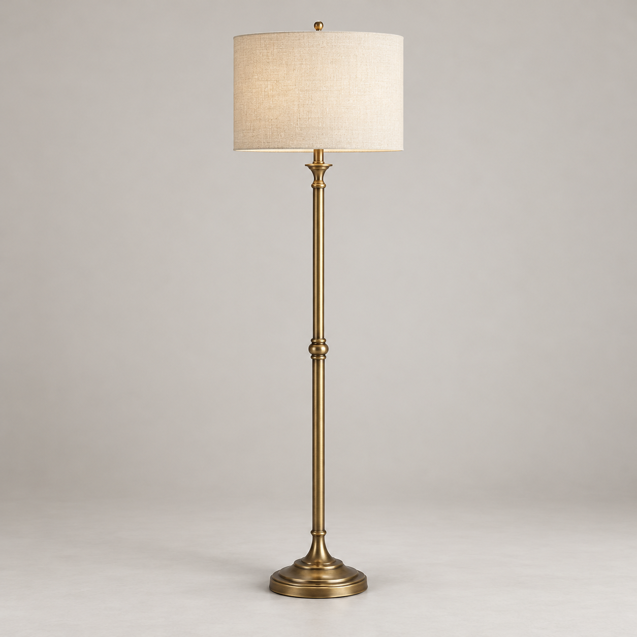 Lucero Floor Lamp on a pale studio background
