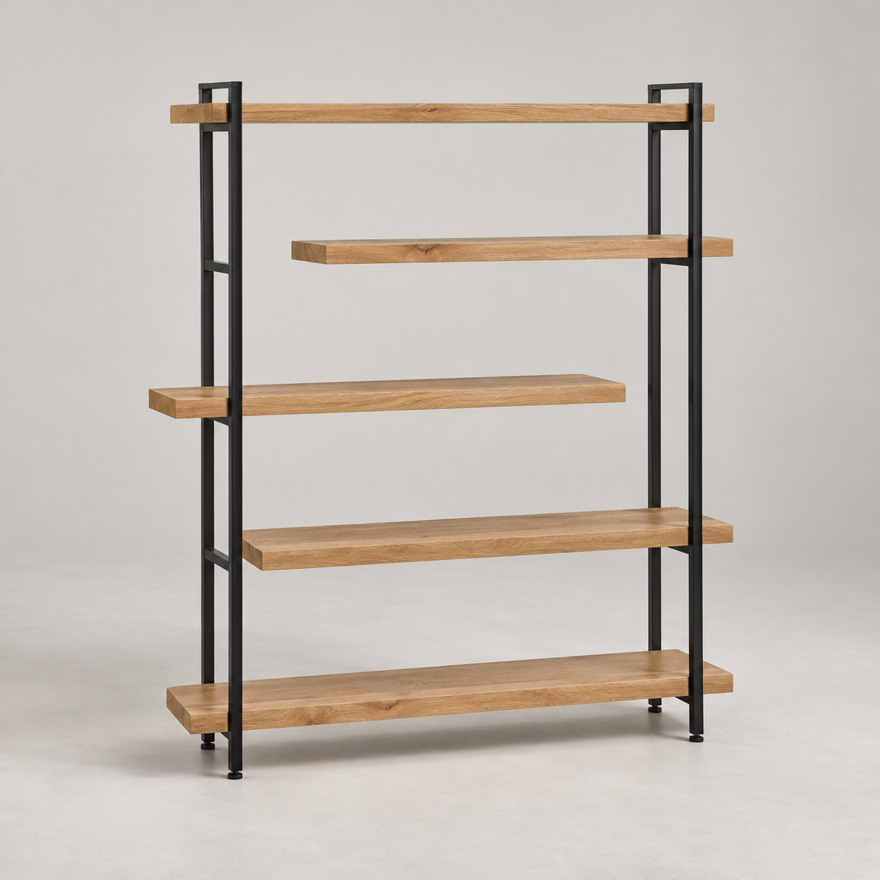 Trama Oak Bookshelf on a pale studio background