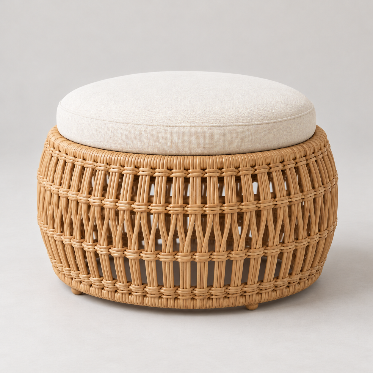 Alternate view of Cesta Woven Ottoman