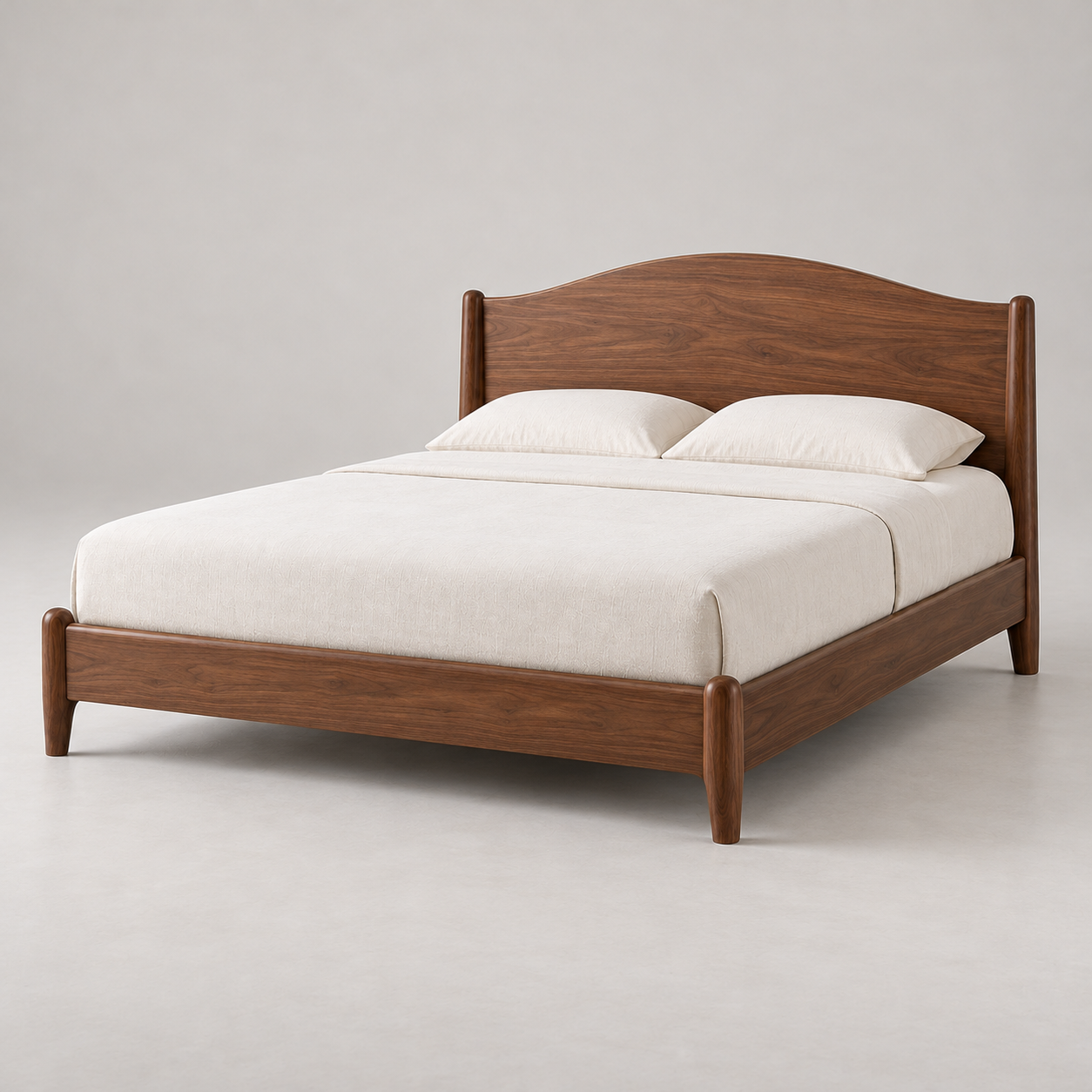 Alternate view of Dalia Walnut Bed