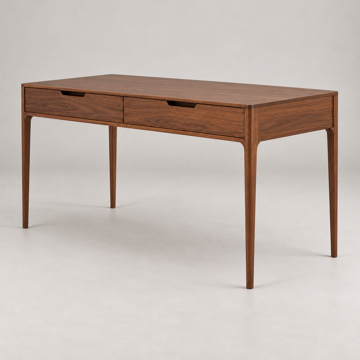 Alternate view of Folio Walnut Desk