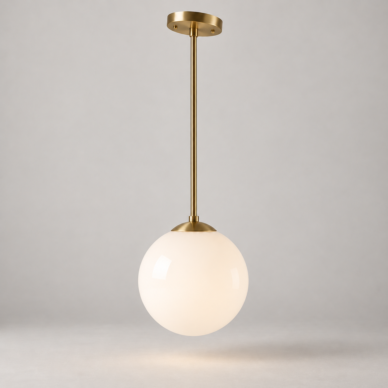 Alternate view of Nube Glass Pendant