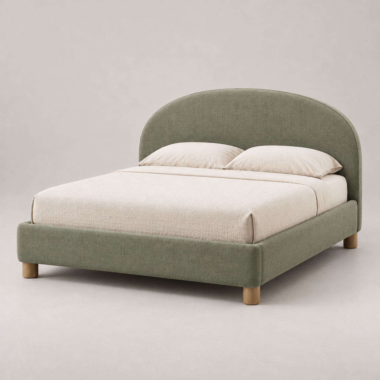 Alternate view of Salvia Upholstered Bed