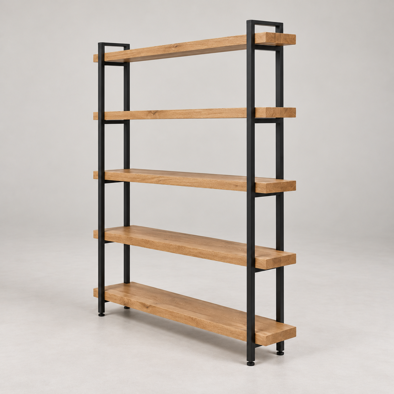 Alternate view of Trama Oak Bookshelf