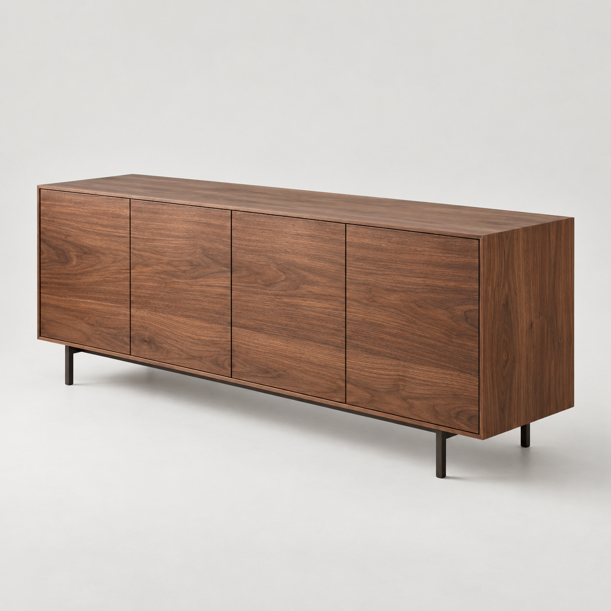Alternate view of Linea Walnut Credenza